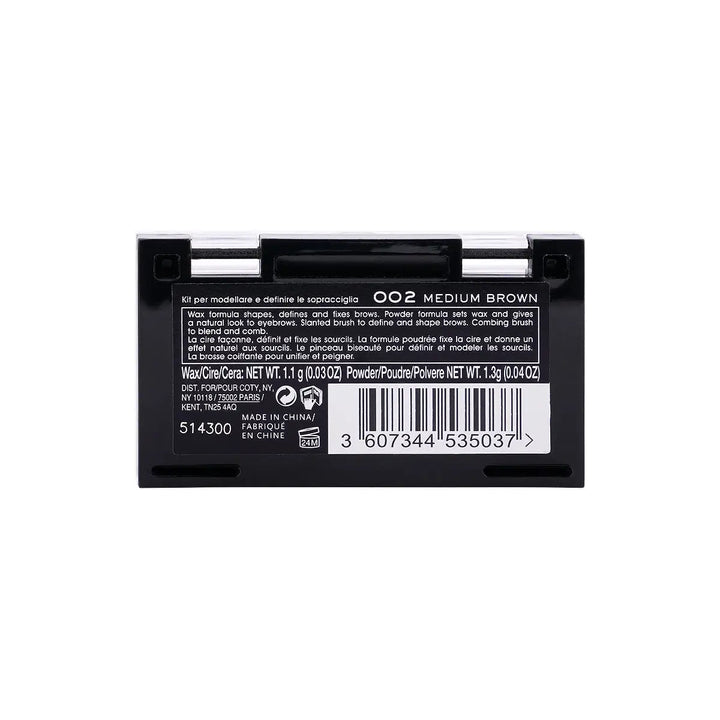 38071-Rimmel Brow This Way Palette–002 Medium Brown +3