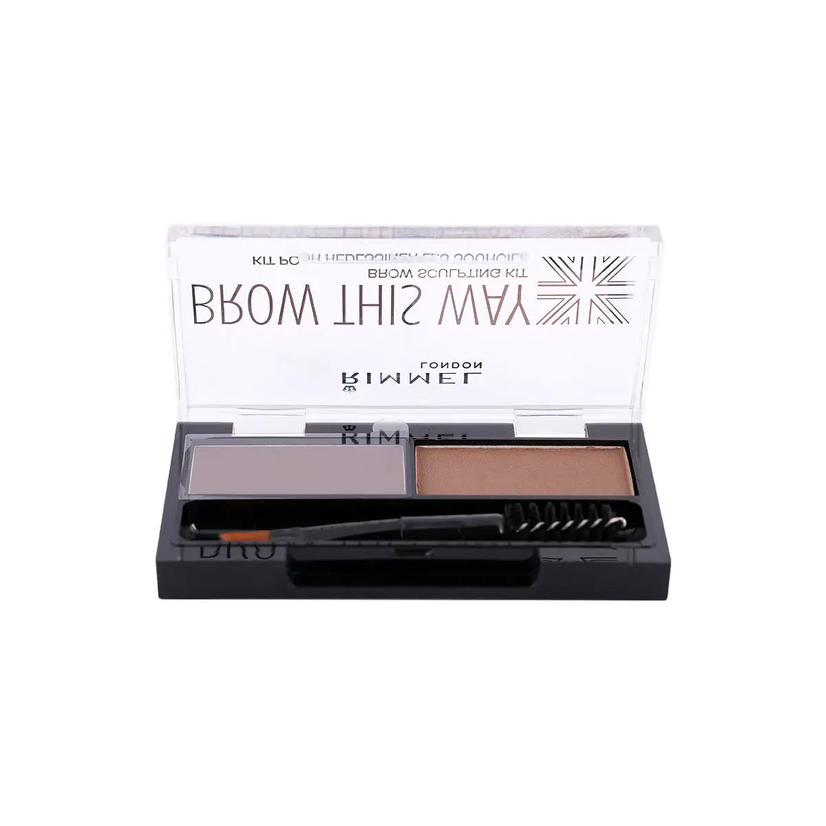 38071-Rimmel Brow This Way Palette–002 Medium Brown +2