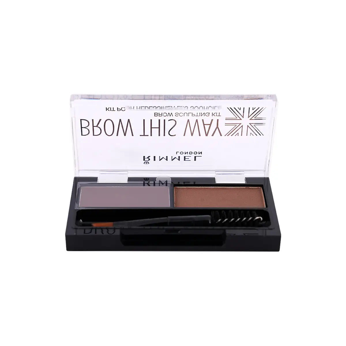 38072-Rimmel Brow This Way Palette–003 Dark Brown +2