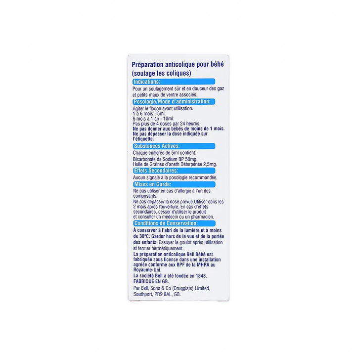 38192-Bells Baby Gripe Mixture 100ml +5