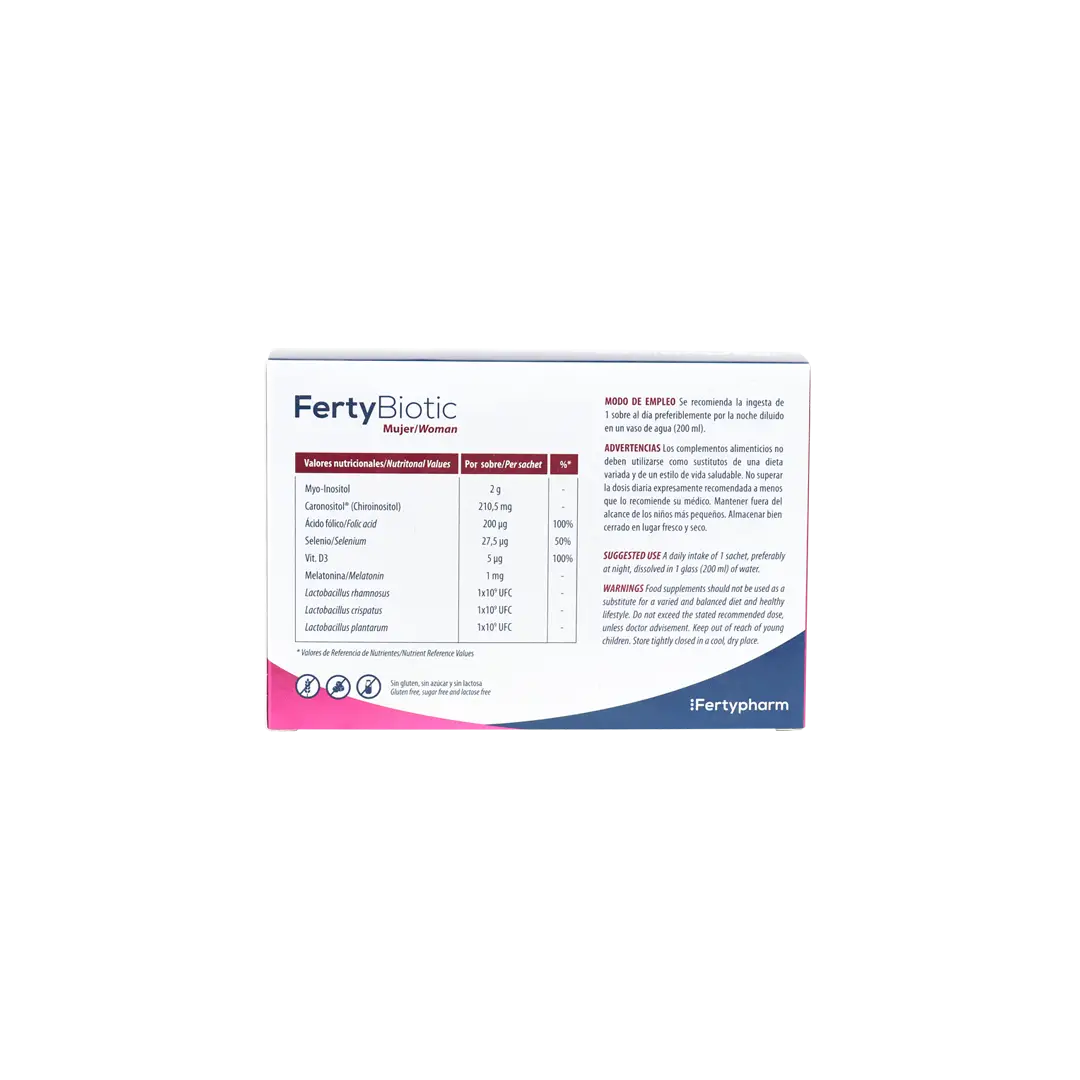 38218-Fertybiotic Women 30 Sachets +4
