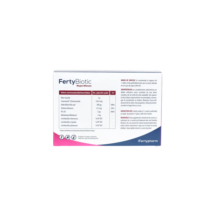38218-Fertybiotic Women 30 Sachets +4