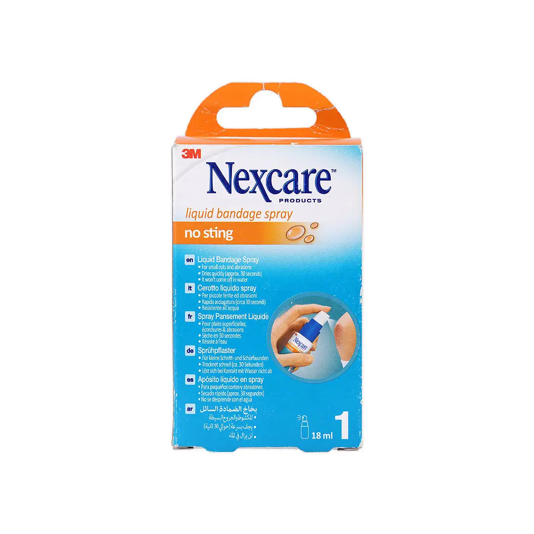 38219-Nexcare Liquid Bandage Spray 18ml +1