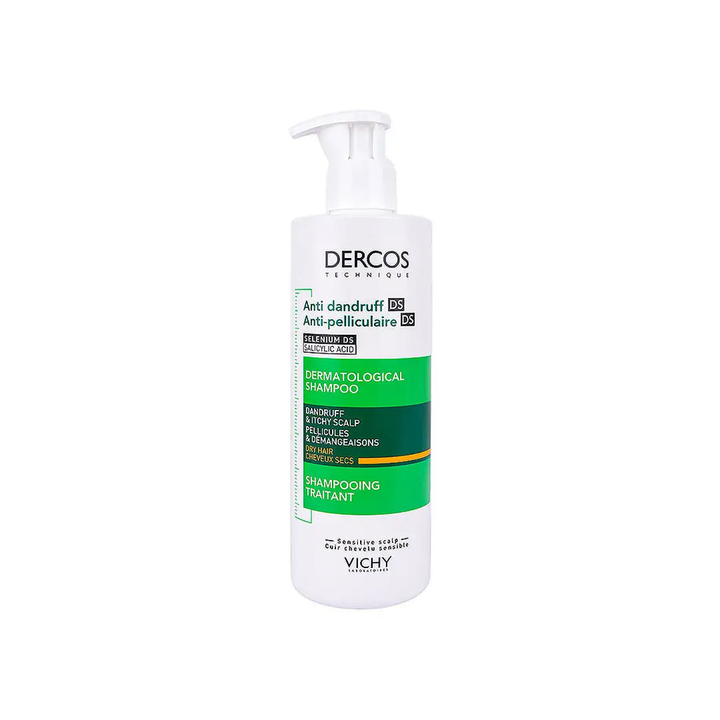 Vichy Dercos Anti Dandruff DS Dry Hair  Shampoo 390Ml
