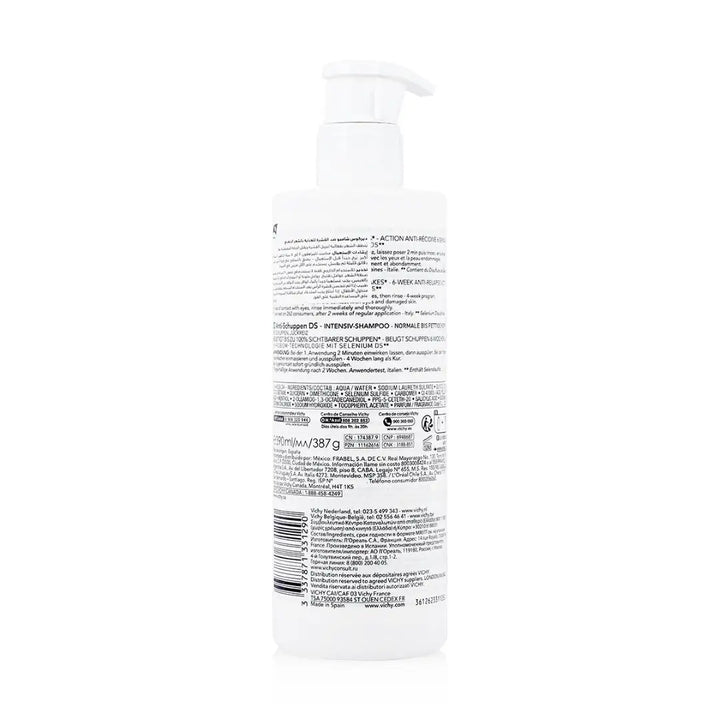 38225-Vichy Dercos Anti Dandruff DS Normal To Oily Shampoo 390Ml +1