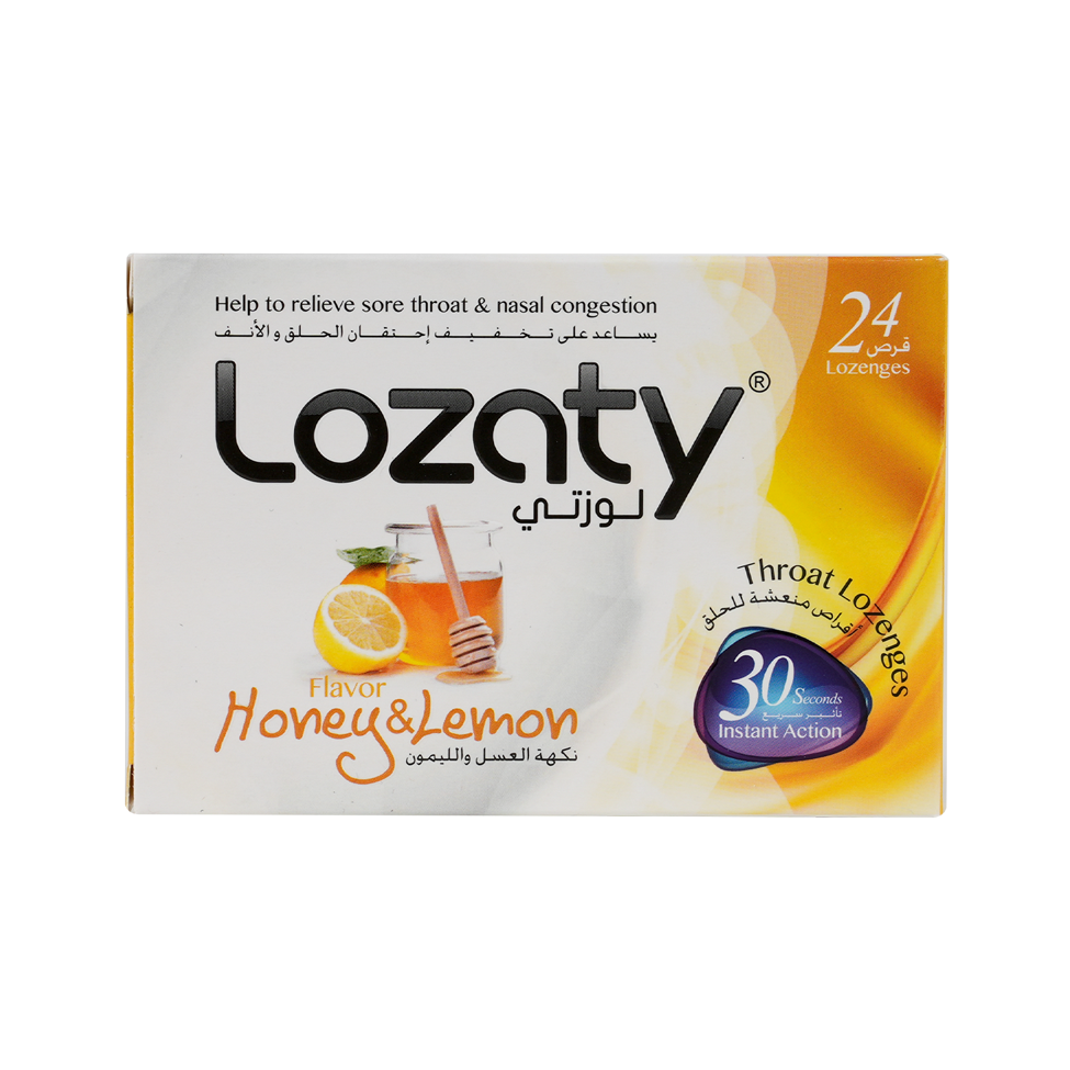 LOZATY HONEY & LEMON 24LOZ