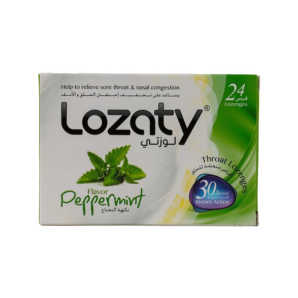 LOZATY PEPPERMINT 24LOZ