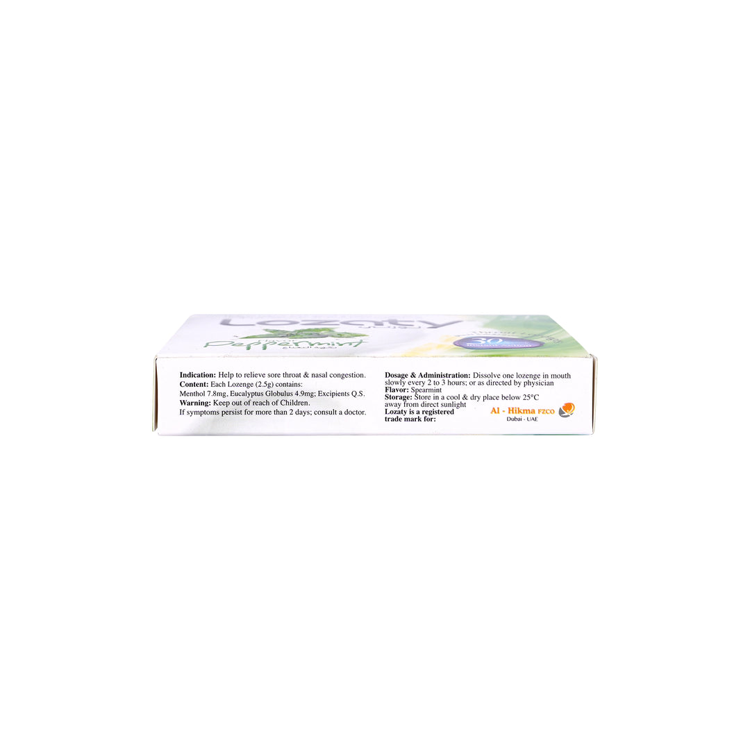 38228-Lozaty Peppermint 24Lozenges +2