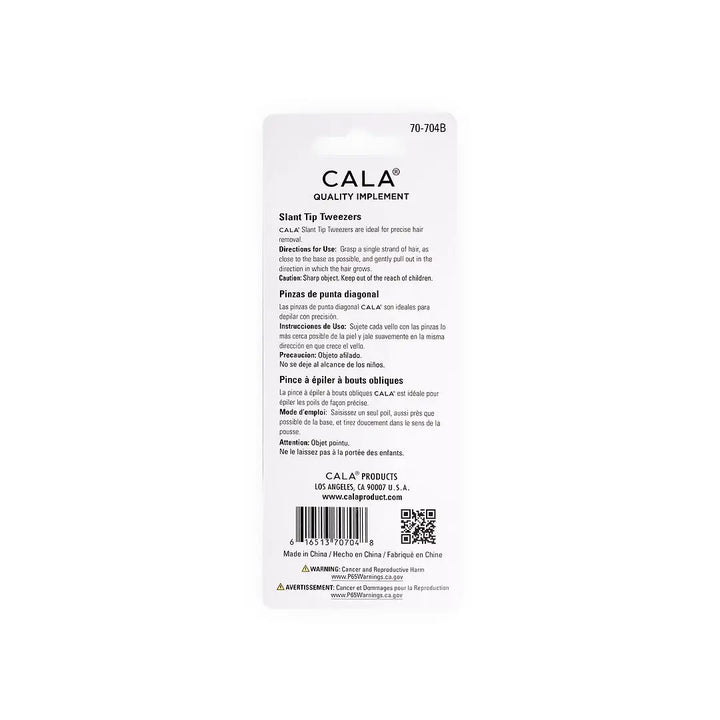 38292-Cala Face Slant Tip Tweezers +1