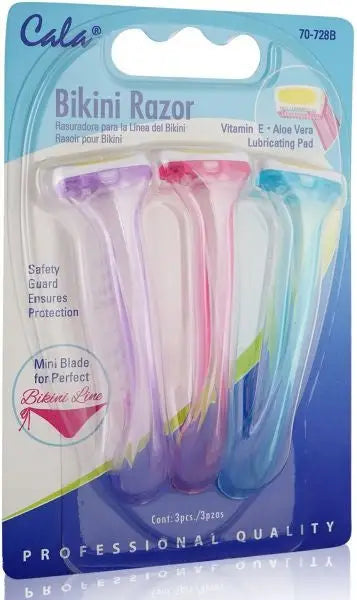 38293-Cala Bikini Razor 3Pcs