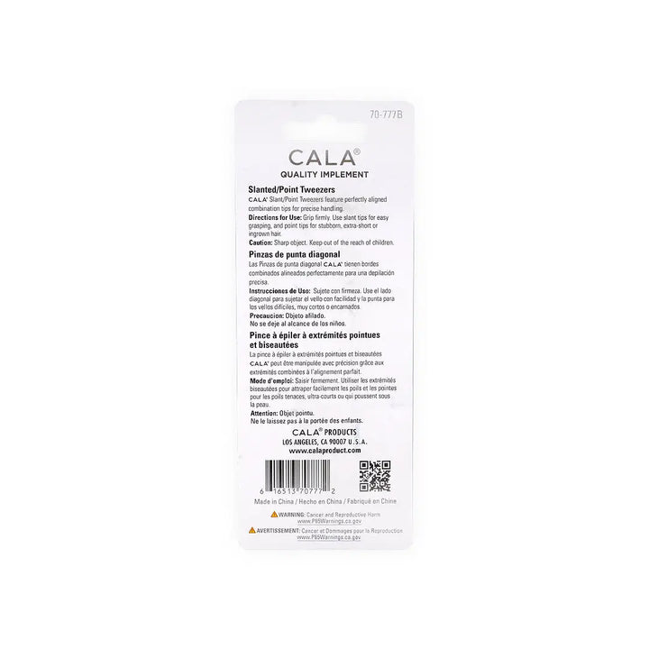 38294-Cala Slanted/Point Tweezers +1