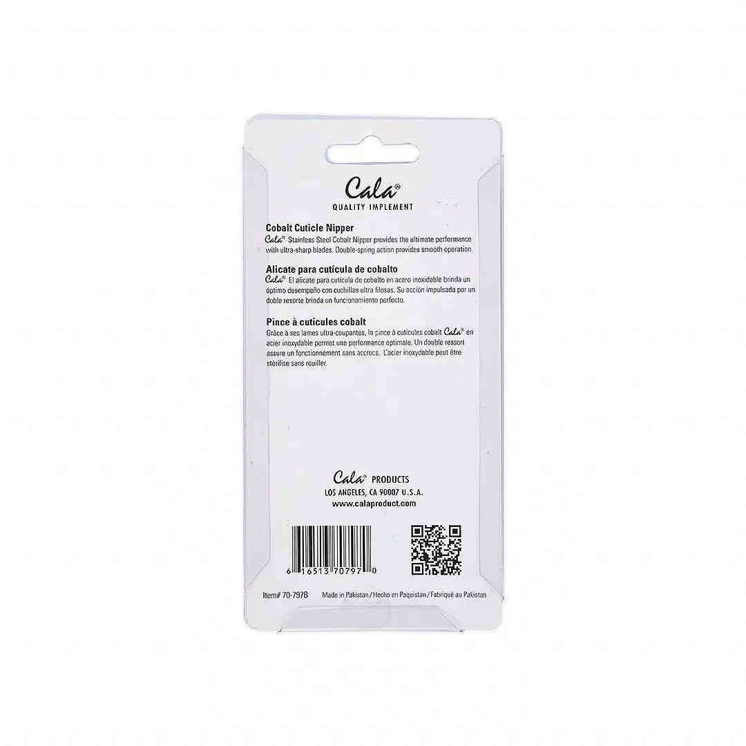38296-Cala Cobalt Cuticle Nipper +1
