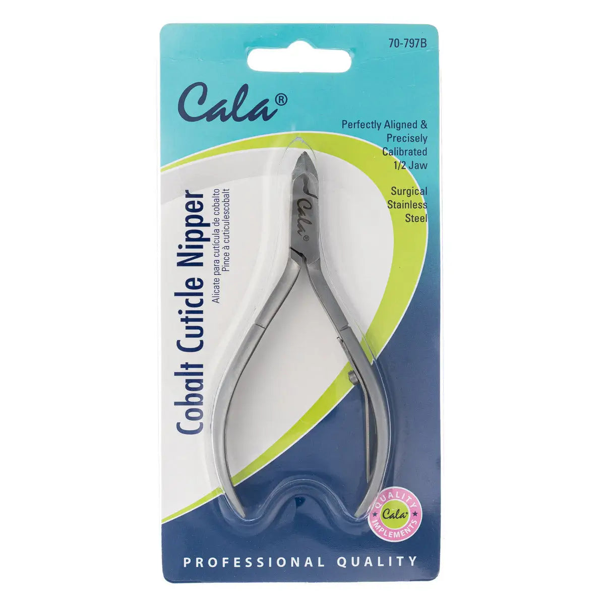 Cala Cobalt Cuticle Nipper-70-797B