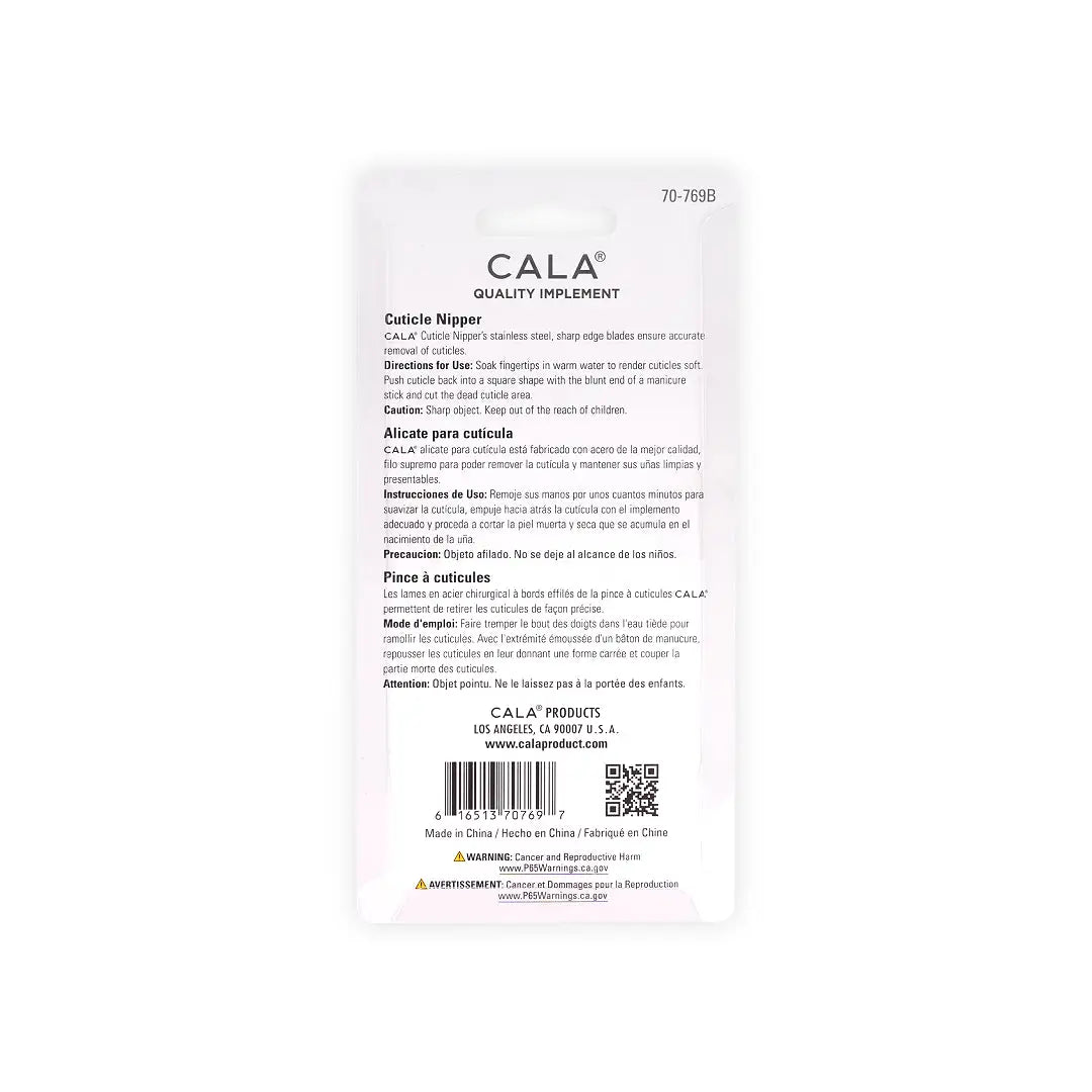 38297-Cala Nail Cuticle Nipper +1