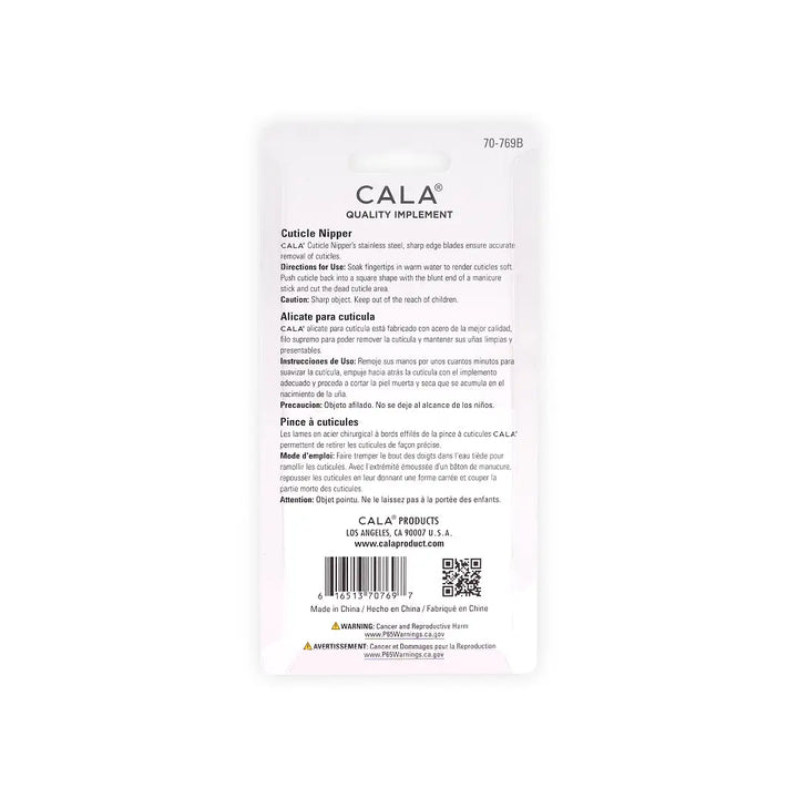 38297-Cala Nail Cuticle Nipper +1
