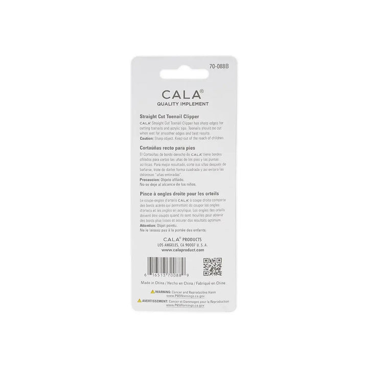 38302-Cala Straight Cut Toenail Clipper +1