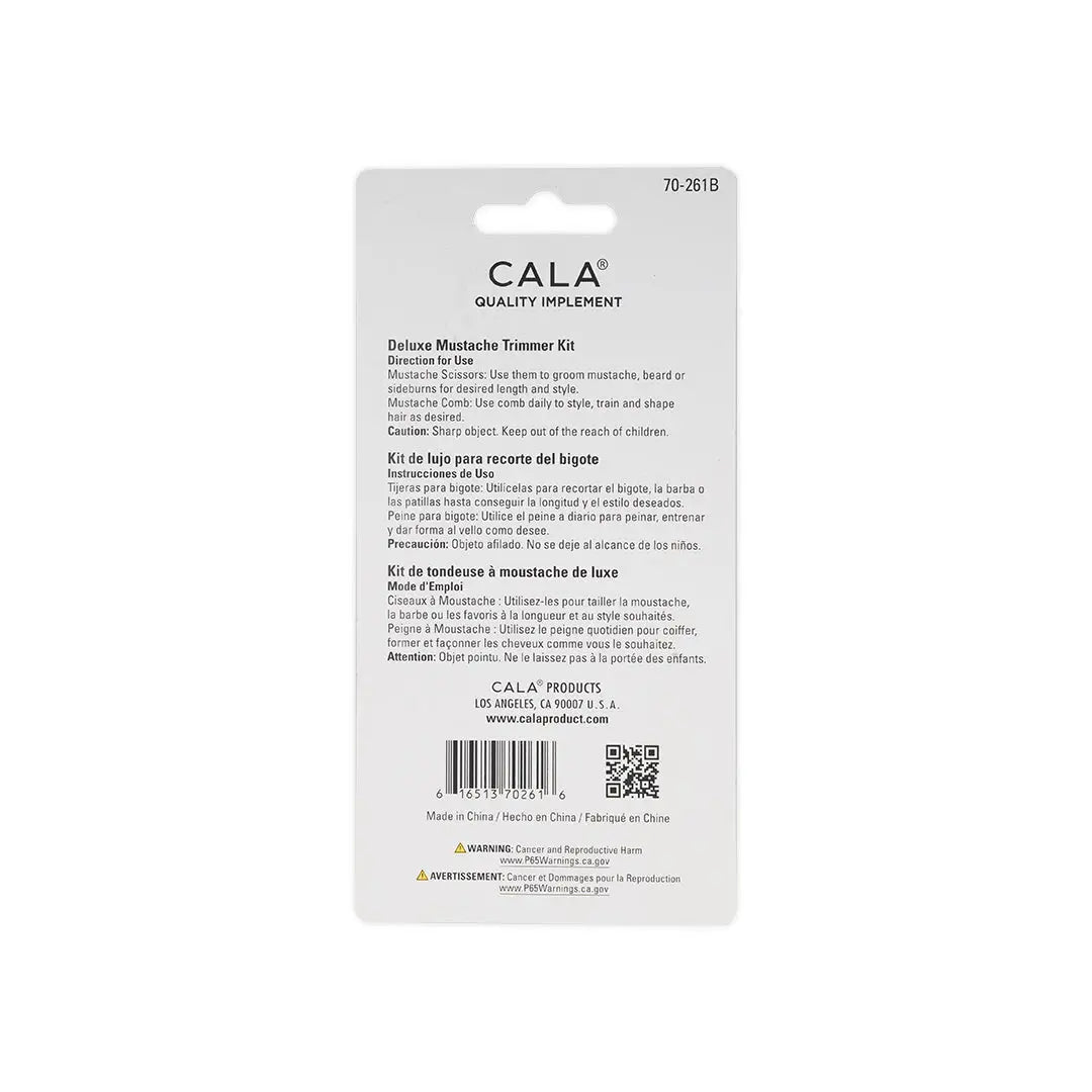 38306-Cala Deluxe Mustache Trimmer Kit +1