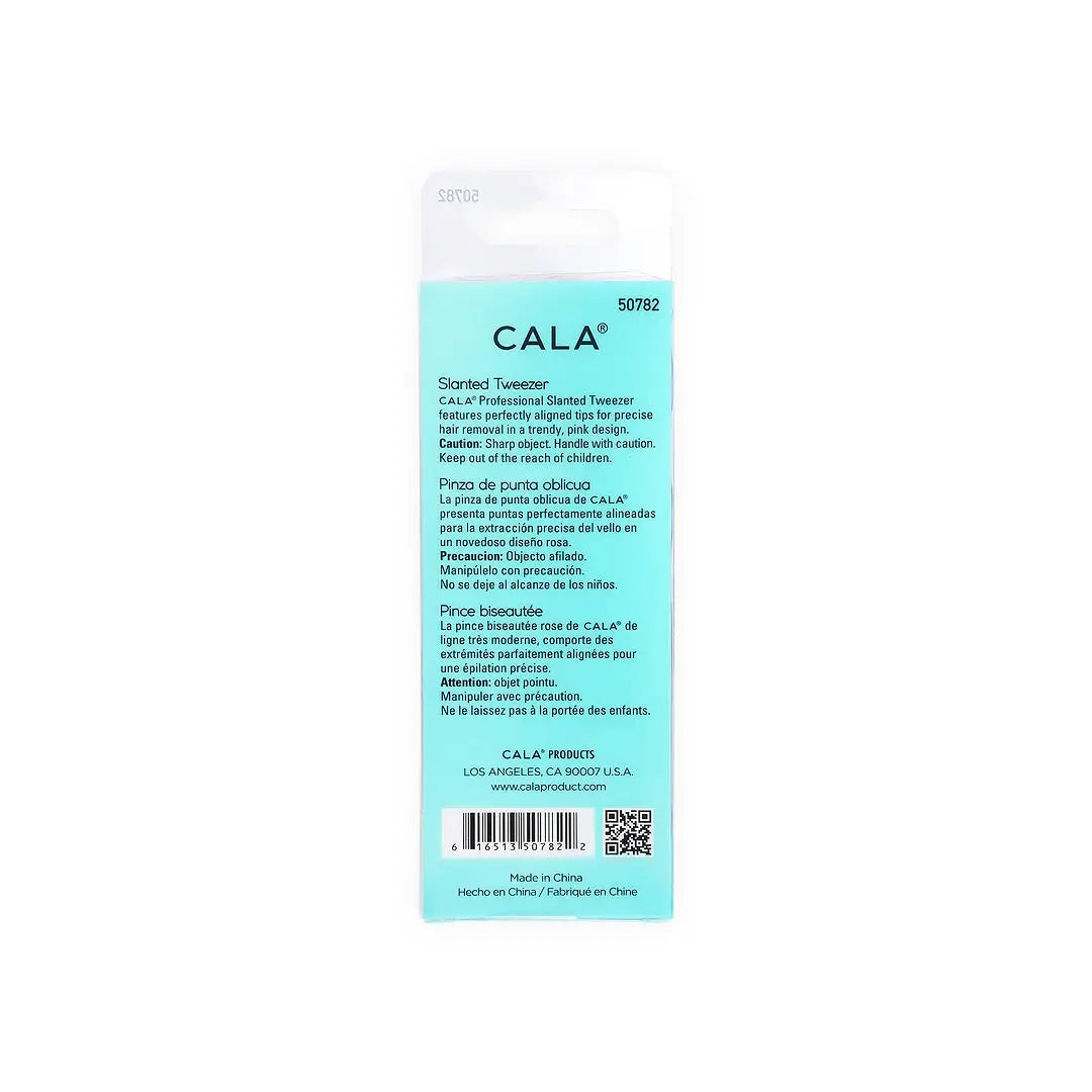 Cala Slanted Tweezer Pink