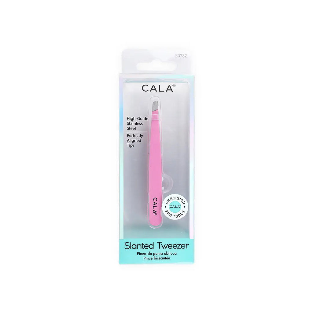 Cala Slanted Tweezer Pink
