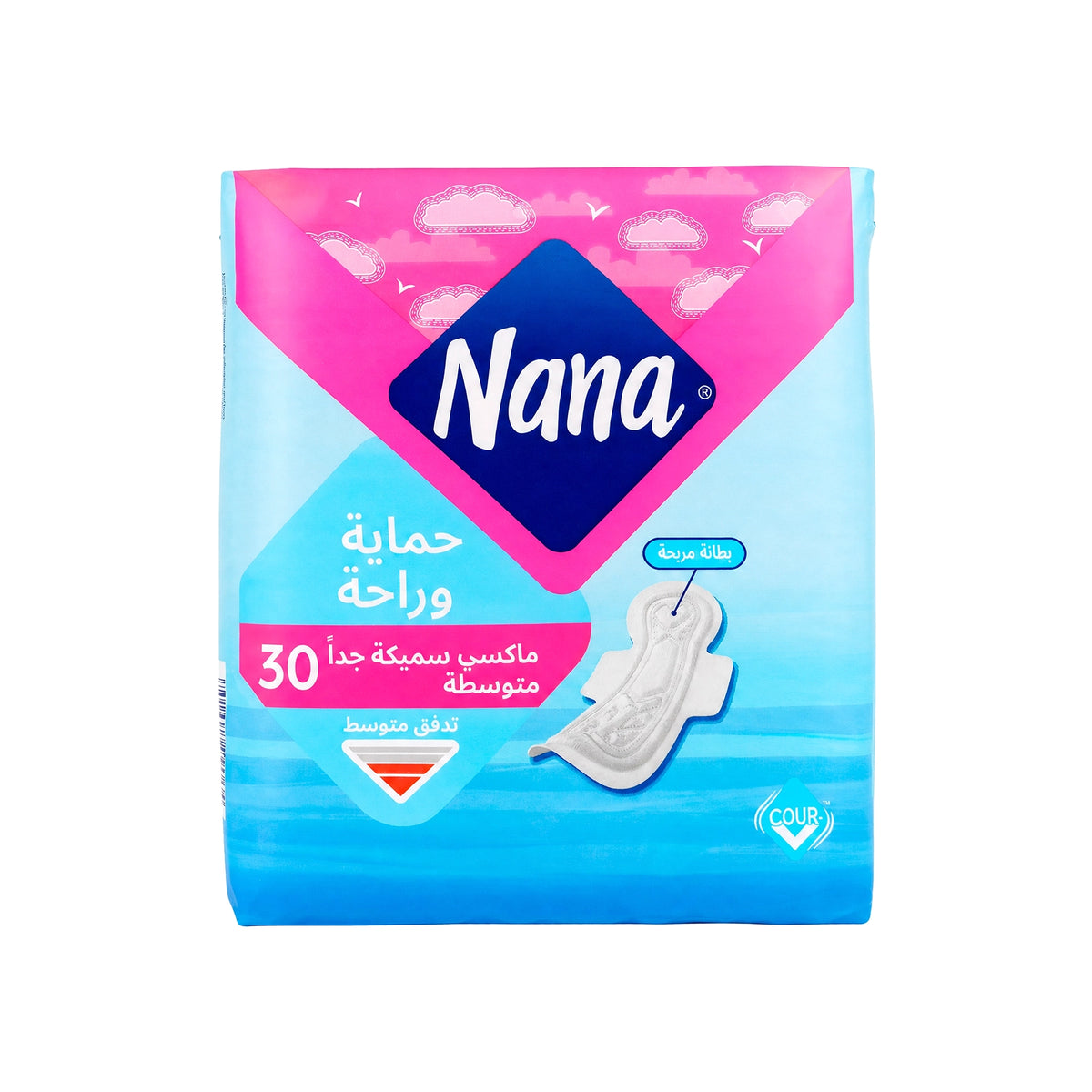 38314-Nana Maxi Extra Thick Regular Wings 30Pcs +1