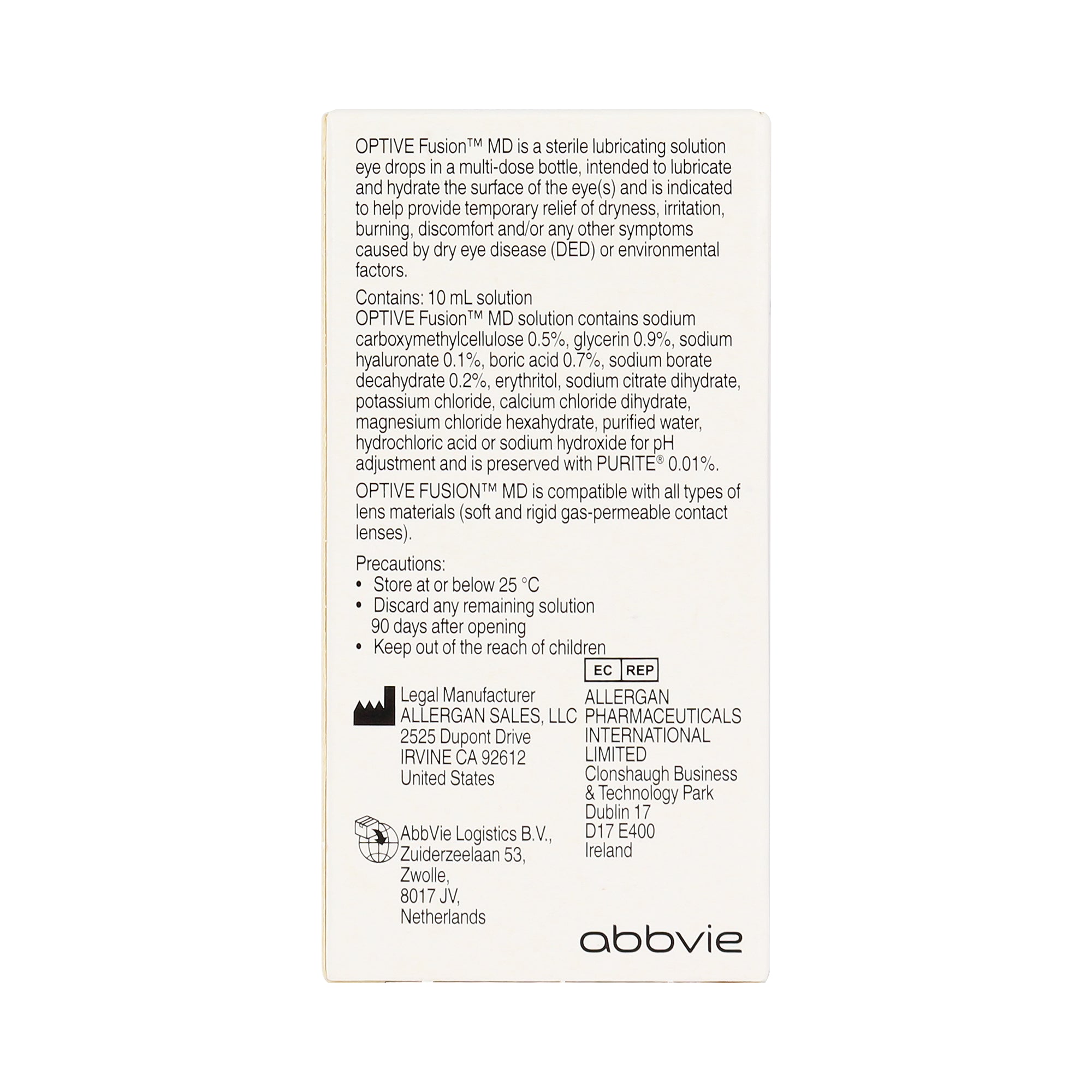 38315-Optive Fusion Md Eye Drops 10Ml +2