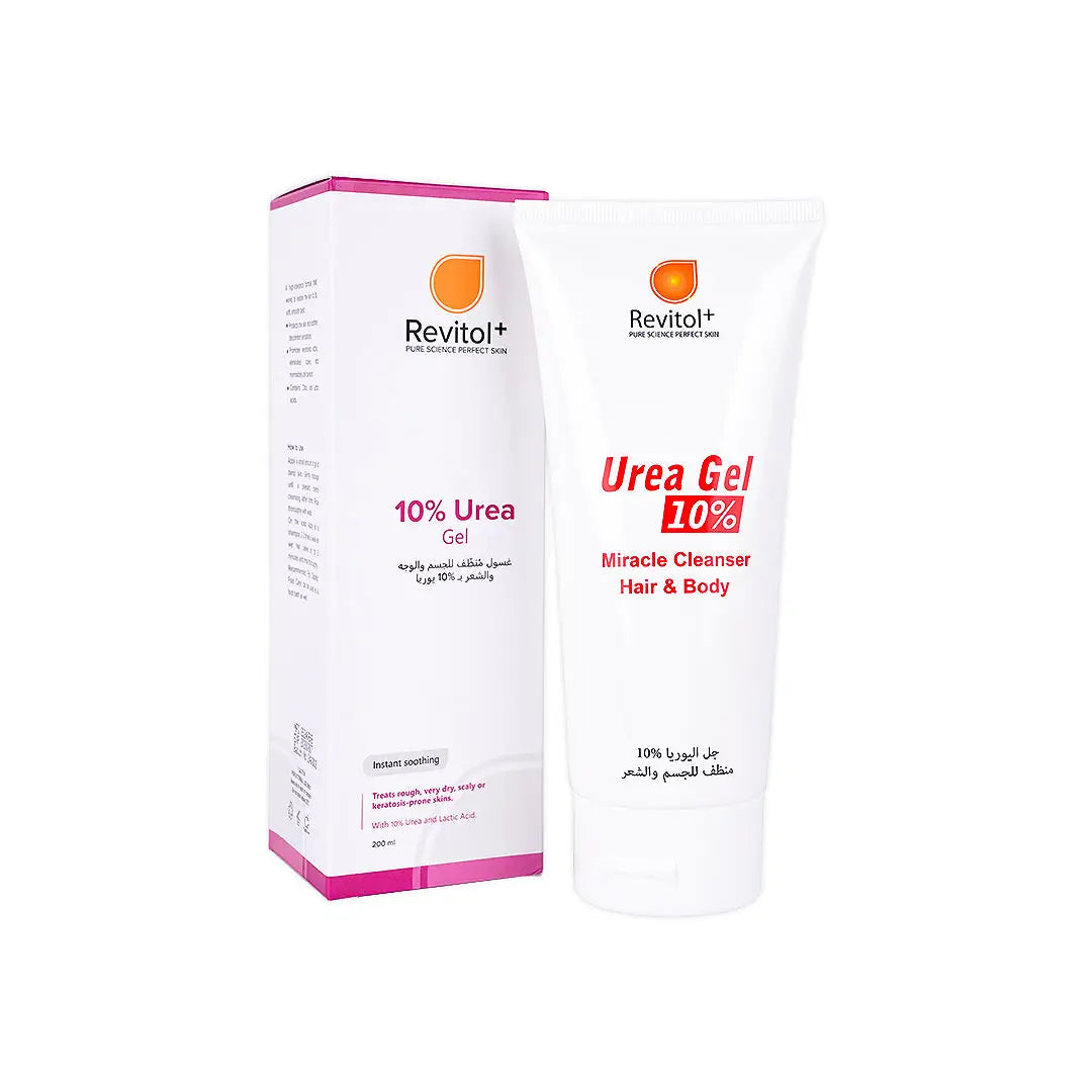 Revitol+ Urea Gel 10% Hair & Body 200Ml