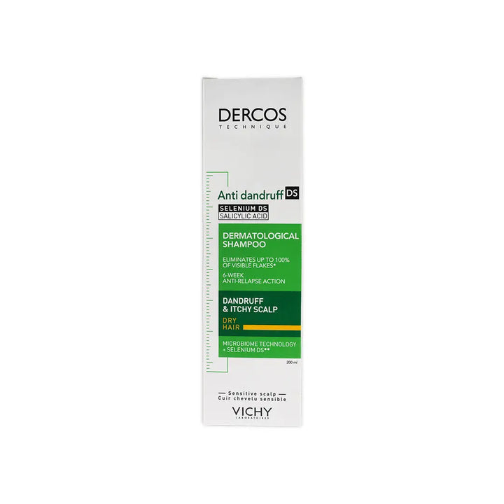 38326-Vichy Dercos Anti-Dandruff DS Dry Hair Shampoo 200ml +6