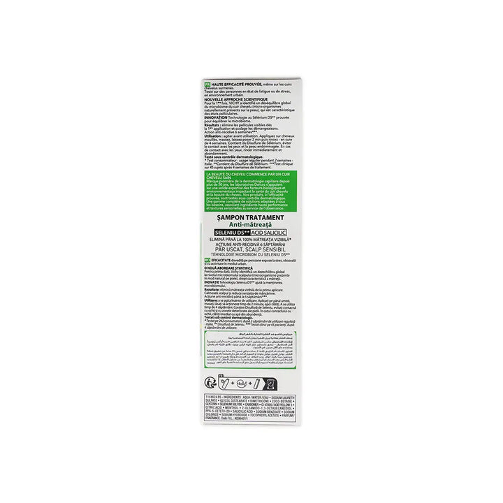 38326-Vichy Dercos Anti-Dandruff DS Dry Hair Shampoo 200ml +4