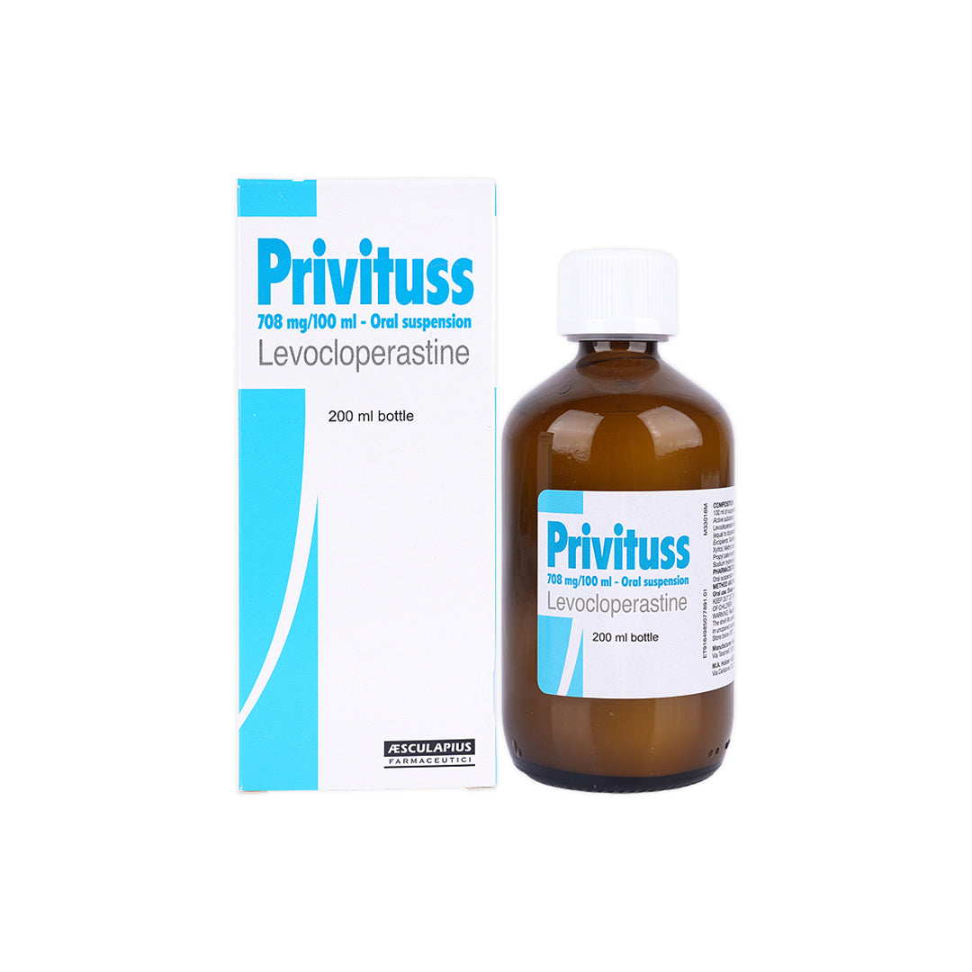 PRIVITUSS 708 MG / 100ML SYRUP 200ML