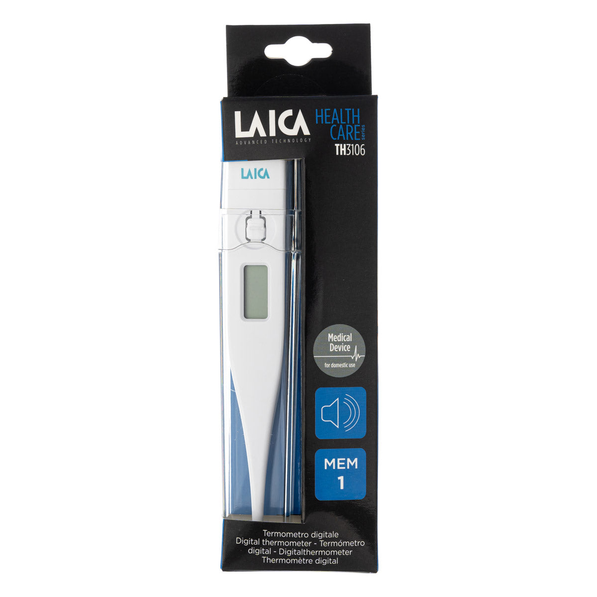 LAICA THERMOMETER BABY HEALTH MEM 1-TH3106