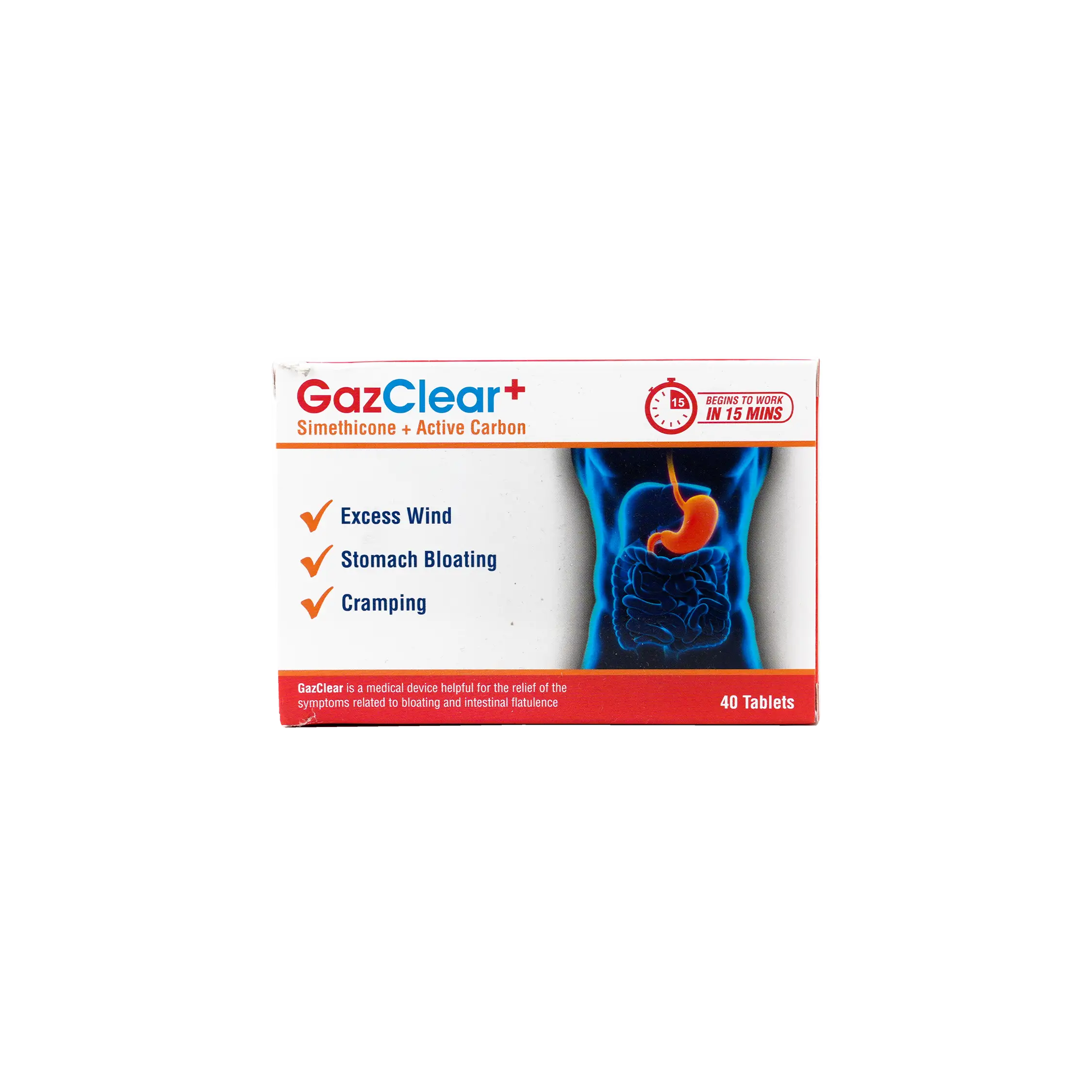 Gazclear 40 Tablet