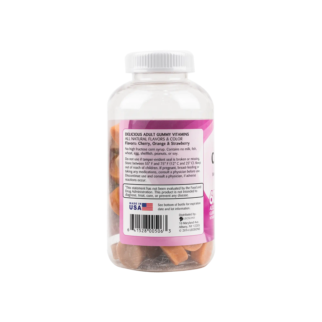 38420-Amerix Gummy Calcium 500Mg +D3 60Pcs +2