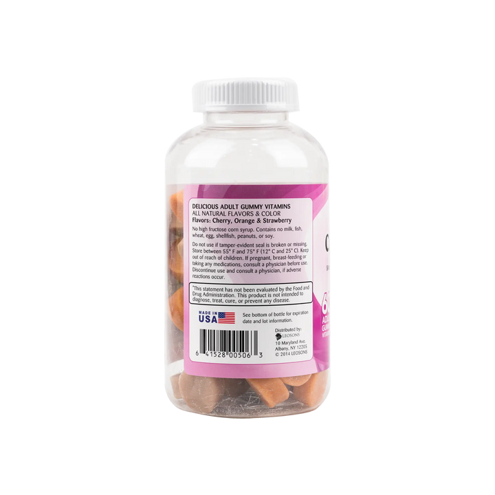 38420-Amerix Gummy Calcium 500Mg +D3 60Pcs +2