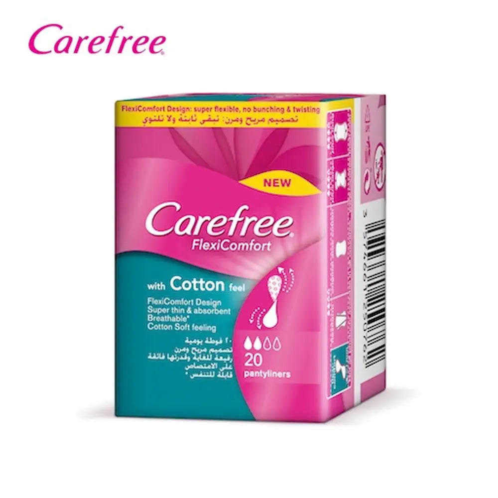 38424-Carefree Flexi Comfort 20Pcs-Cotton Feel