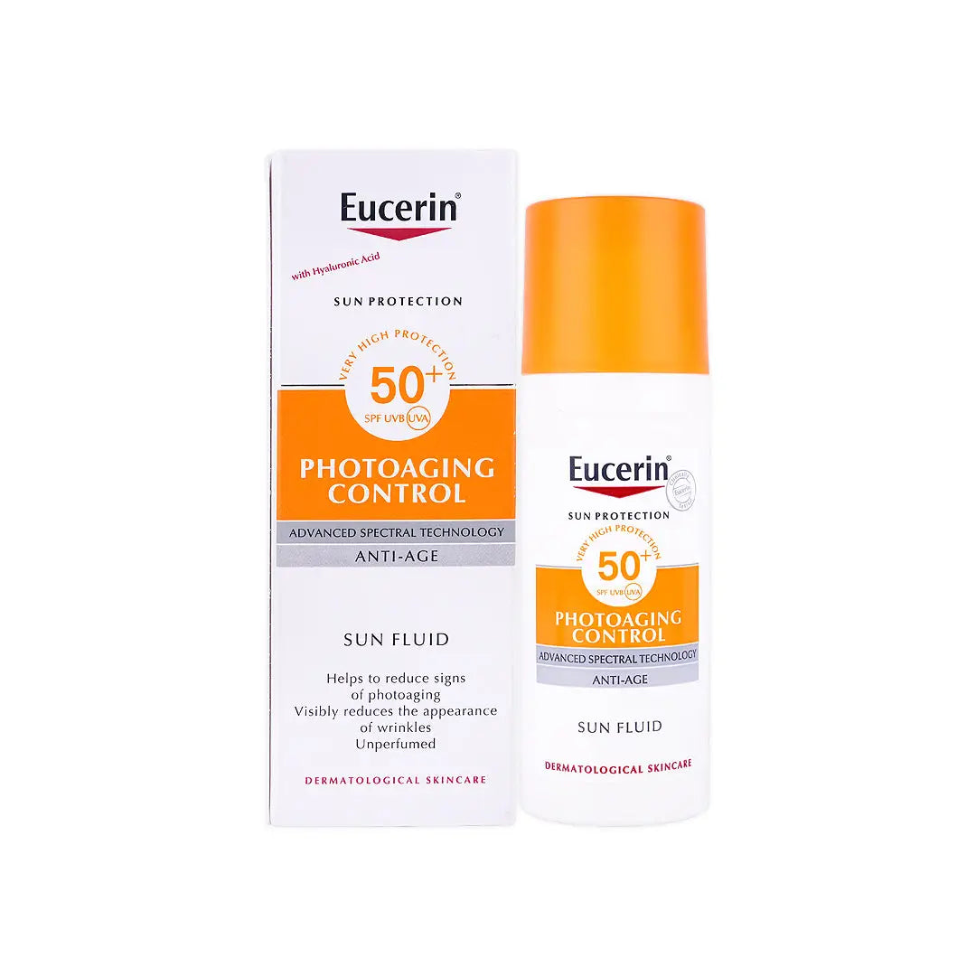 38433-Eucerin Photoaging Control SPF50 Sun Fulid 50Ml +1