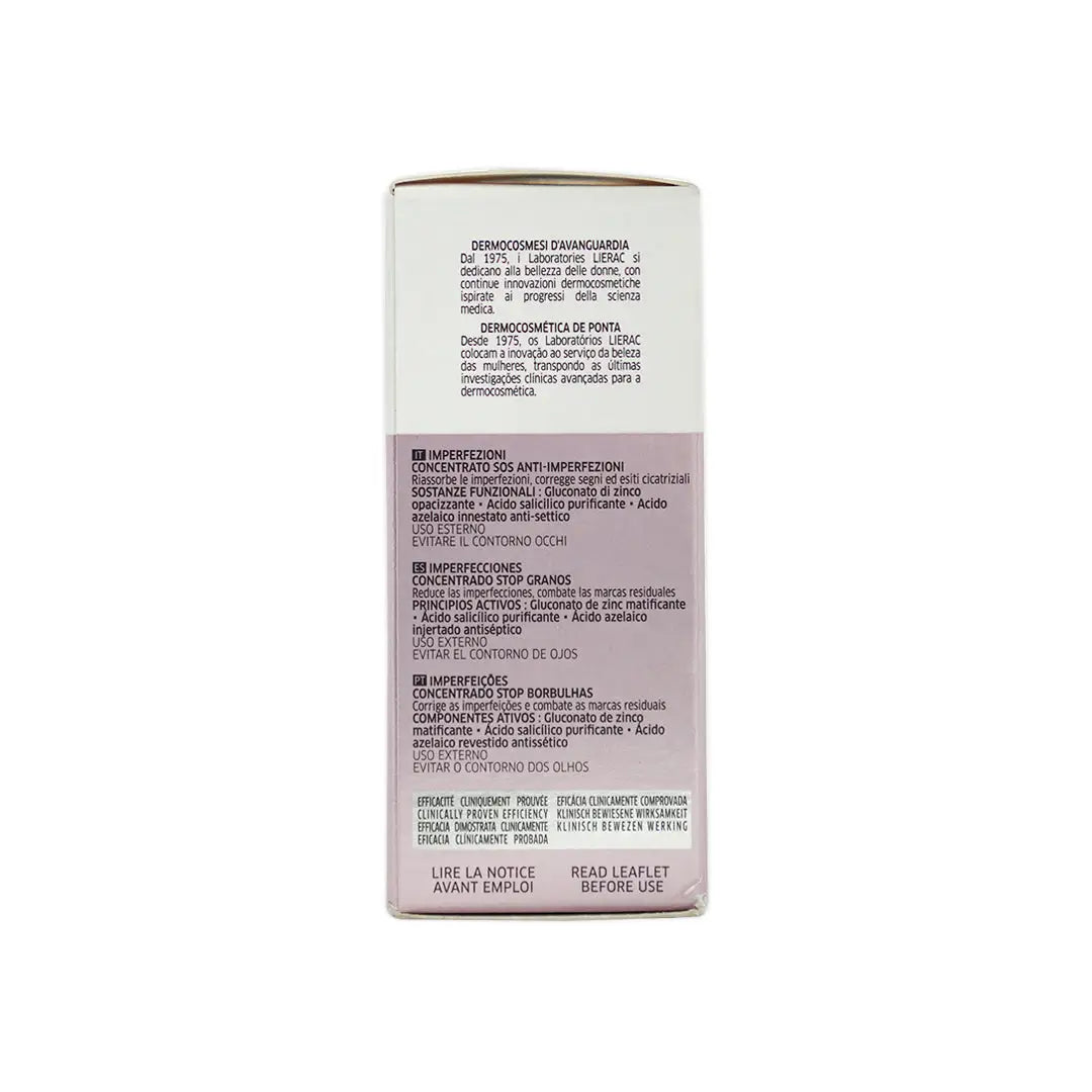 Lierac Sebologie Stop Spots Concentrate 15 Ml