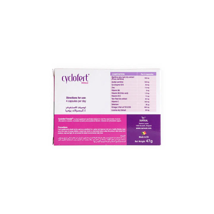 38439-Cyclofert Female 60Cap +3