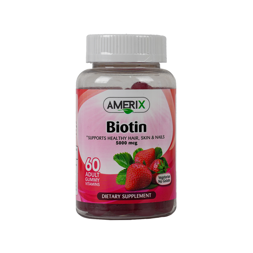 AMERIX GUMMY BIOTIN ADULTS 60PCS