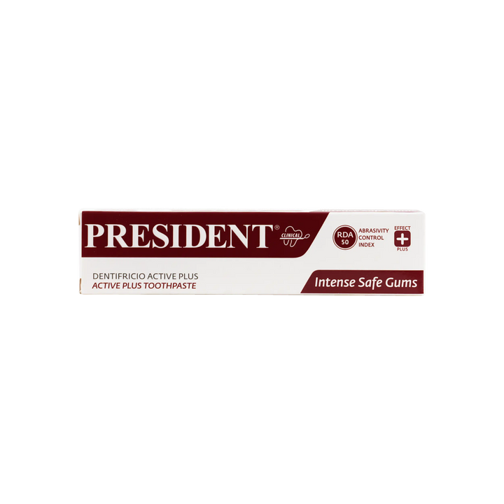 38463-President Intense Safe Gums Active Plus Toothpaste 30ml +1