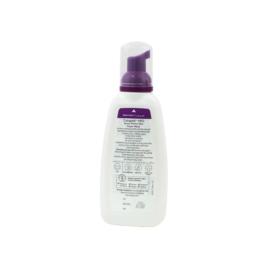 38514-CETAPHIL PRO ACNE-PRONE SKIN FOAM WASH 235ML +1