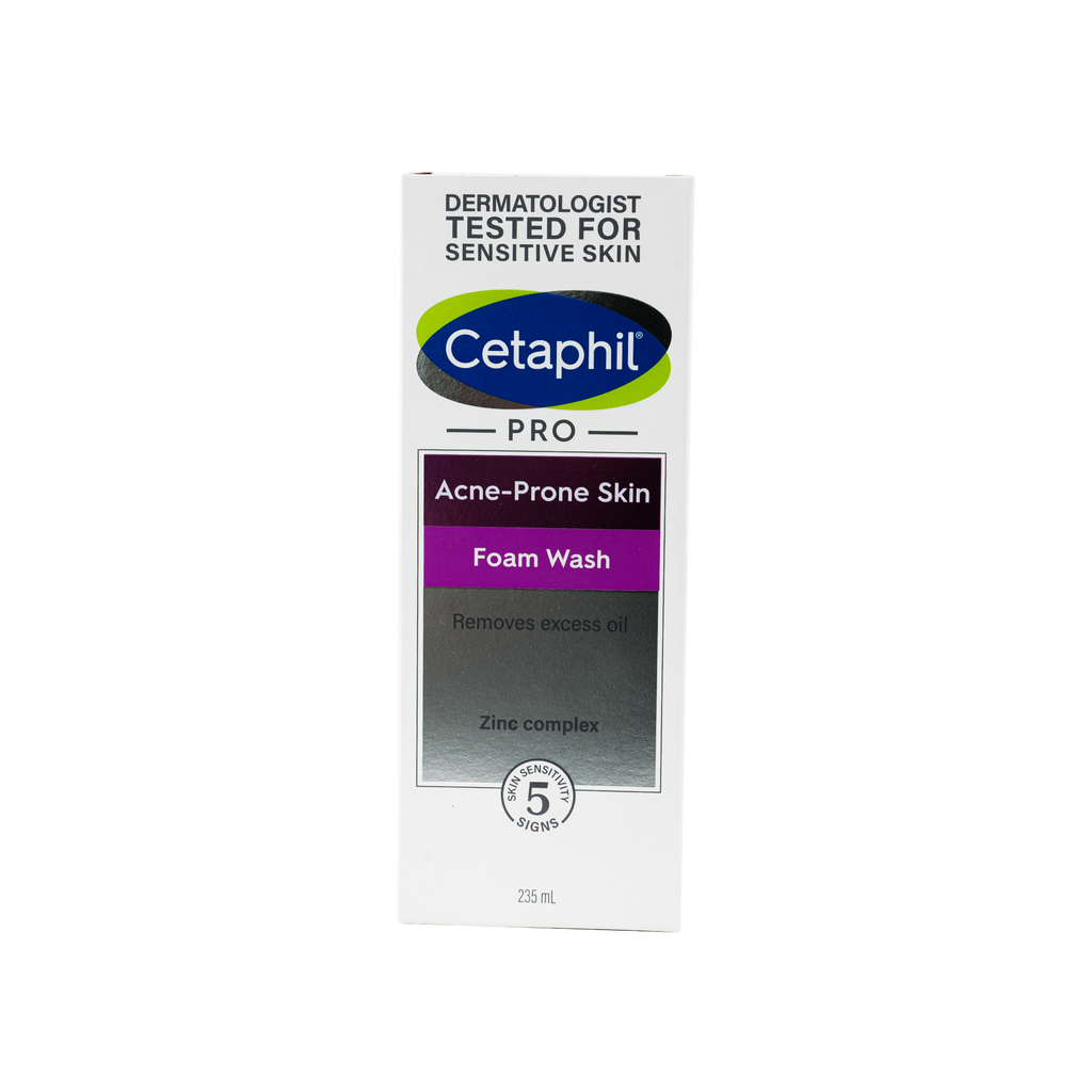 CETAPHIL PRO ACNE-PRONE SKIN FOAM WASH 235ML