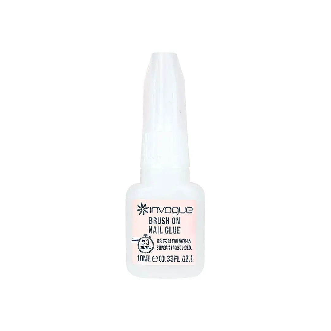 38594-Invogue Brush On Nail Glue 10ml