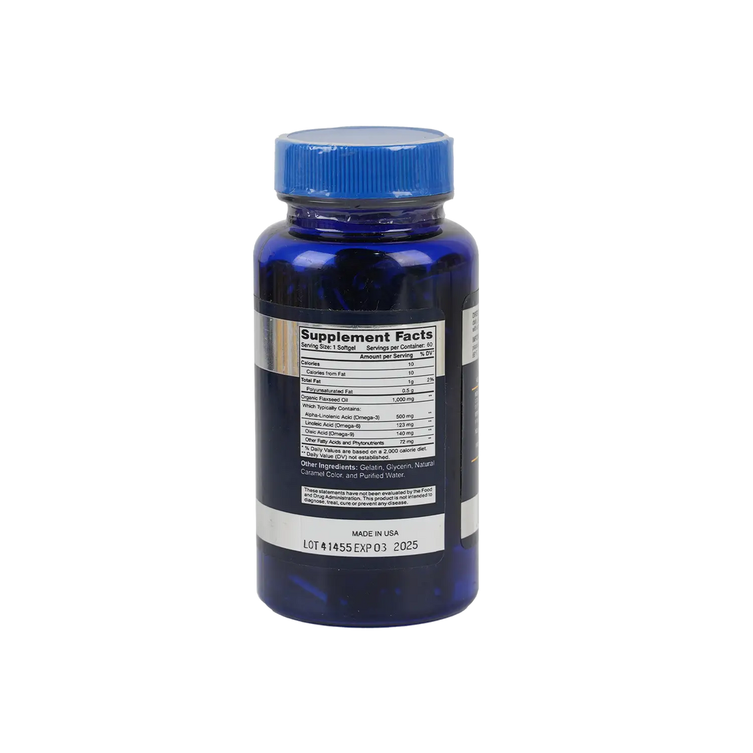 38655-Infinity Omega 3,6,9 Flax Oil 60 Softgels +1