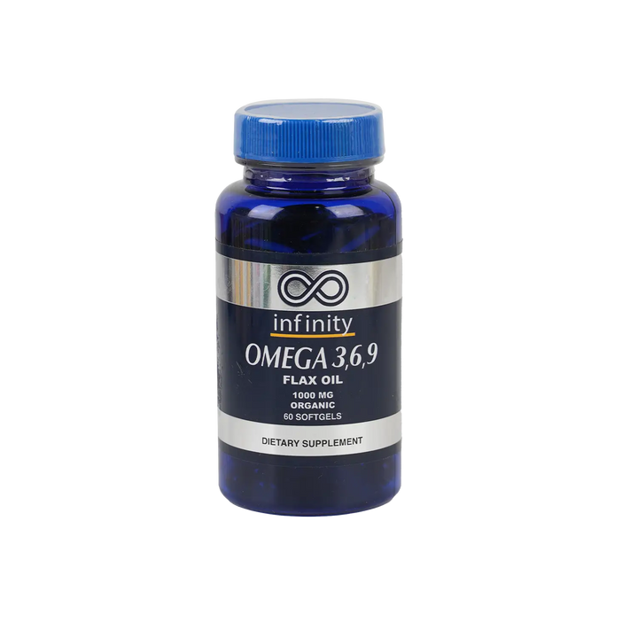 38655-Infinity Omega 3,6,9 Flax Oil 60 Softgels
