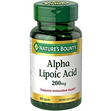 NATURES BOUNTY ALPHA LIPOIC ACID 200MG 30CAP*