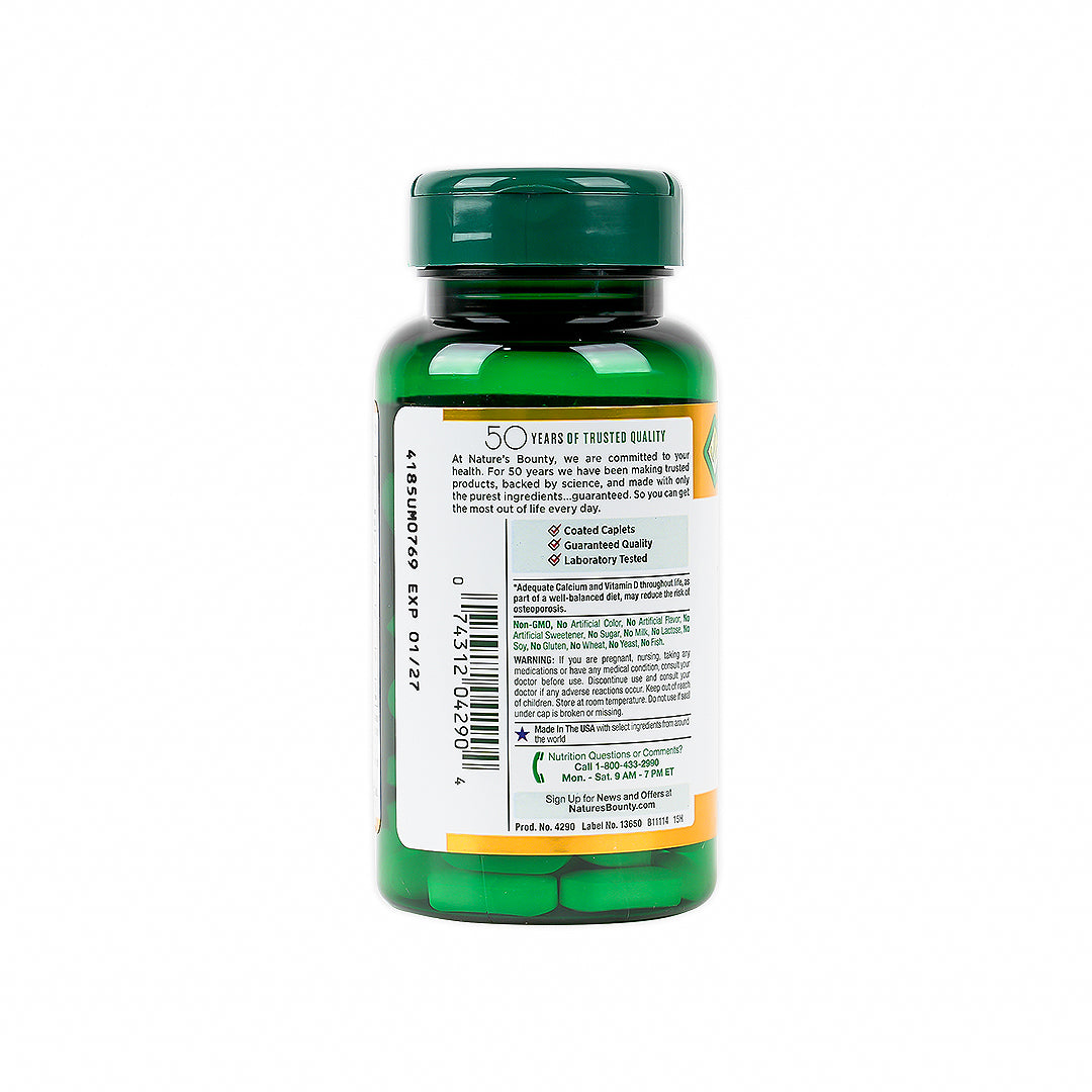 NATURES BOUNTY CAL + MAG + ZINC 100CAP