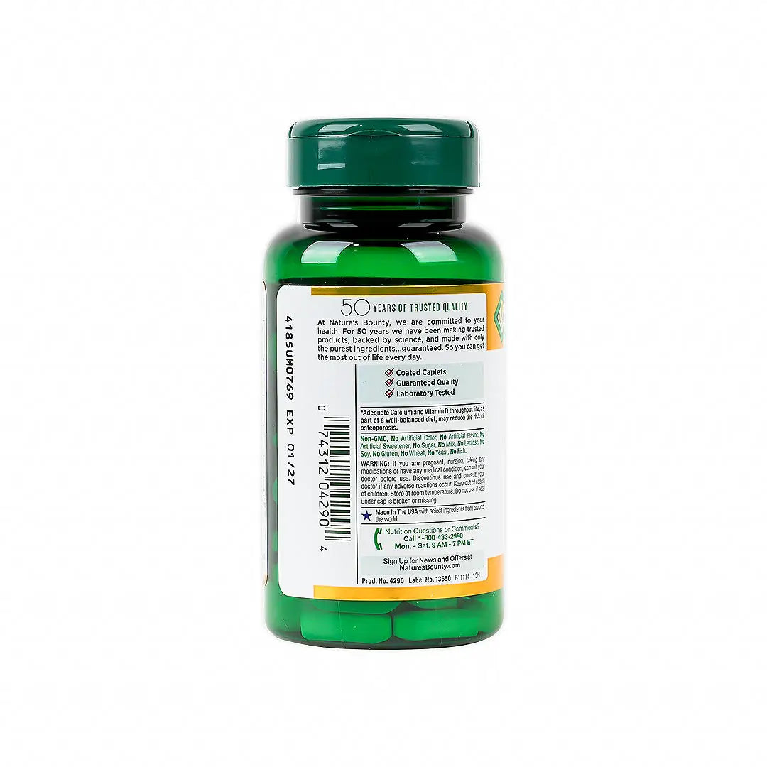 NATURES BOUNTY CAL + MAG + ZINC 100CAP