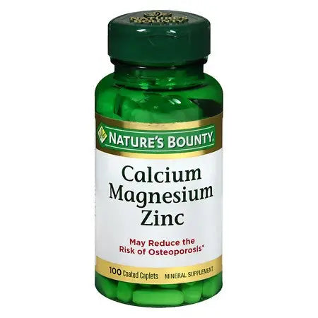 Natures Bounty Cal + Mag + Zinc 100Cap
