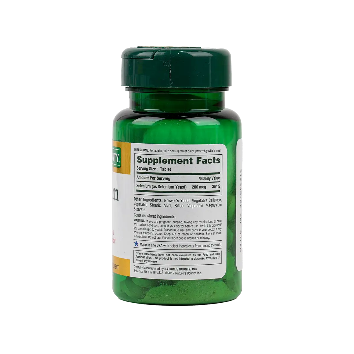 Natures Bounty Selenium 200Mcg 100Tab