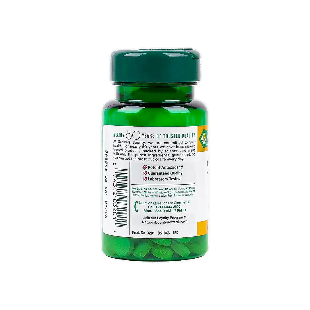 38683-Nature's Bounty Selenium 200Mcg 100Tab +2